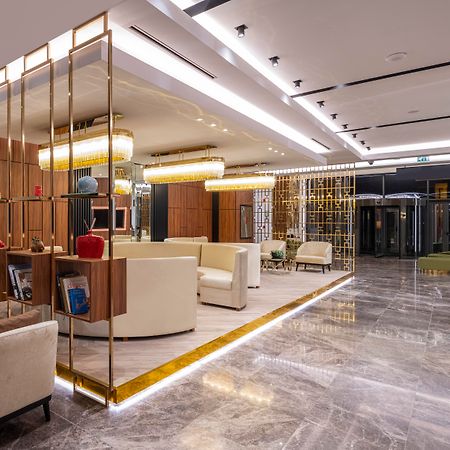 Movenpick Living Istanbul Hotell Exteriör bild Lobby