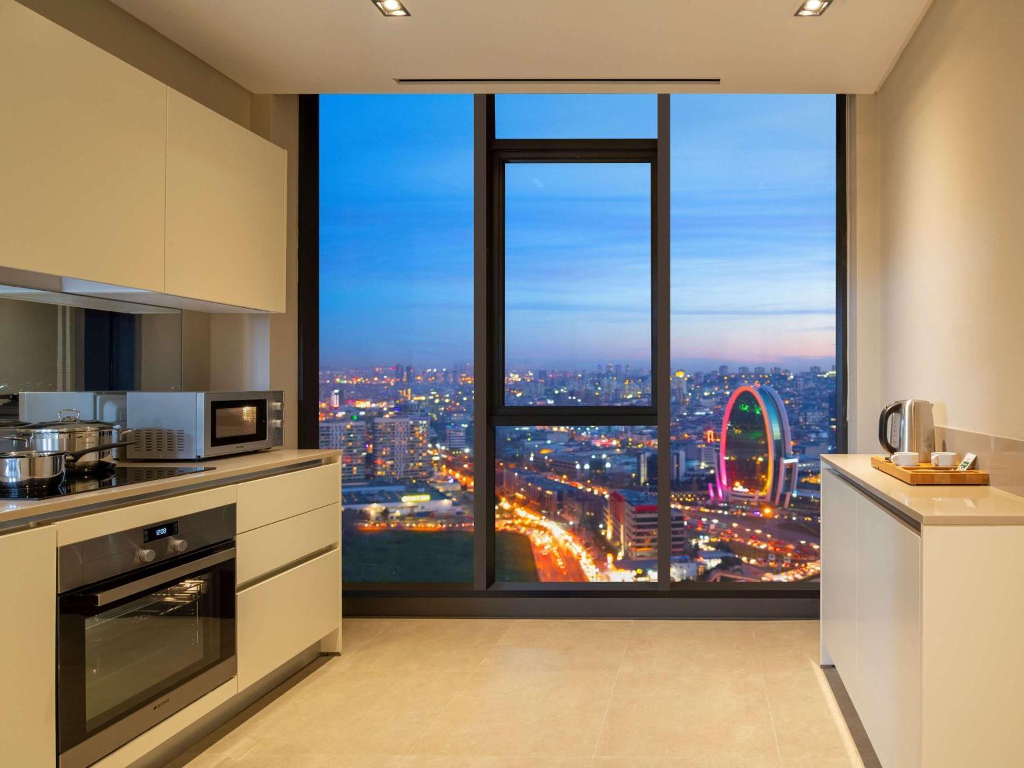 Movenpick Living Istanbul Hotell Exteriör bild A kitchen in a typical apartment
